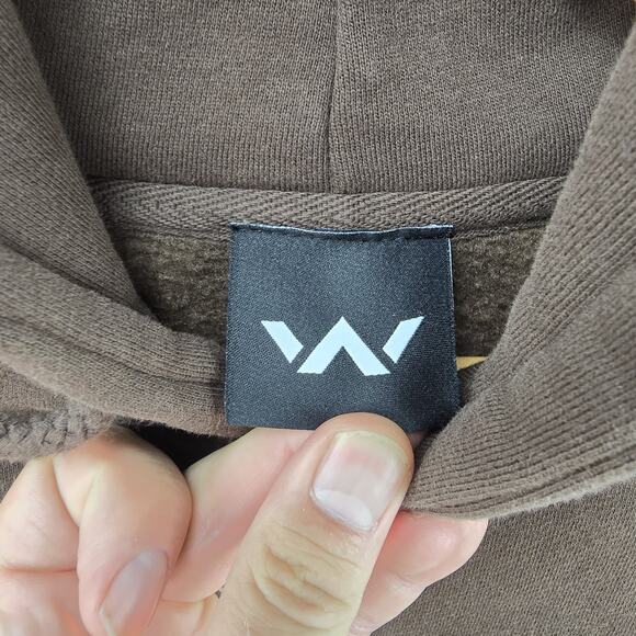 Elevation Worship Hoodie Mens Medium Brown Pink Miracles Flower Christian Band - Picture 4 of 9